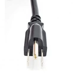 1 ft. 16 AWG Heavy-Duty AC Power Extension Cord UL Approved in Black (2-Pack) by Micro Connectors, Inc -Revo Shop black micro connectors inc general purpose cords m05 113epr 2p 44 1000