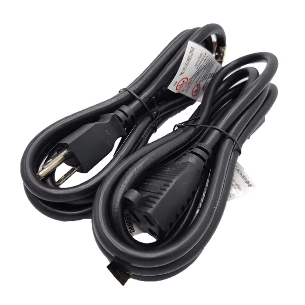 6 ft. 16/3 13 Amp UL Power Extension Cord, NEMA 5-15R to NEMA 5-15P (2-Pack) by Micro Connectors, Inc 1 6 ft. 16/3 13 Amp UL Power Extension Cord, NEMA 5-15R to NEMA 5-15P (2-Pack) by Micro Connectors, Inc