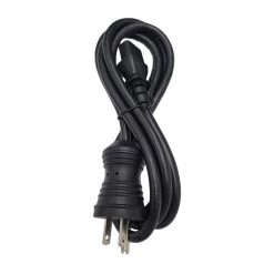 15 ft. 18/3 10 Amp Medical Grade Hospital AC Power Cord (NEMA 5-15PHG to IEC-60320-C13) Black by Micro Connectors, Inc -Revo Shop black micro connectors inc general purpose cords m05 113h18bk 15 4f 1000
