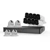 Ultra HD 16-Channel 4TB NVR Surveillance System with 12 4 Megapixel Cameras and Night Vision by Revo