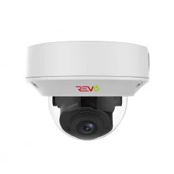 Ultra Commercial Grade 8-Channel 4K Smart IP NVR 2TB with 4x True 4K Indoor/Outdoor Motorized Lens Cameras by Revo -Revo Shop black white revo wired security camera systems ru82a4kbndl 1 4f 1000