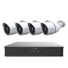 Hybrid 8-Channel 1080p 1TB Smart DVR Security Camera System with 4 Wired Indoor/Outdoor IR Bullet Cameras by Revo