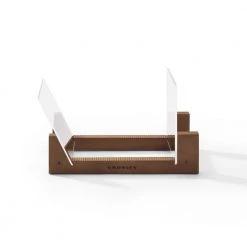 Record Storage Display Stand in Natural by Crosley