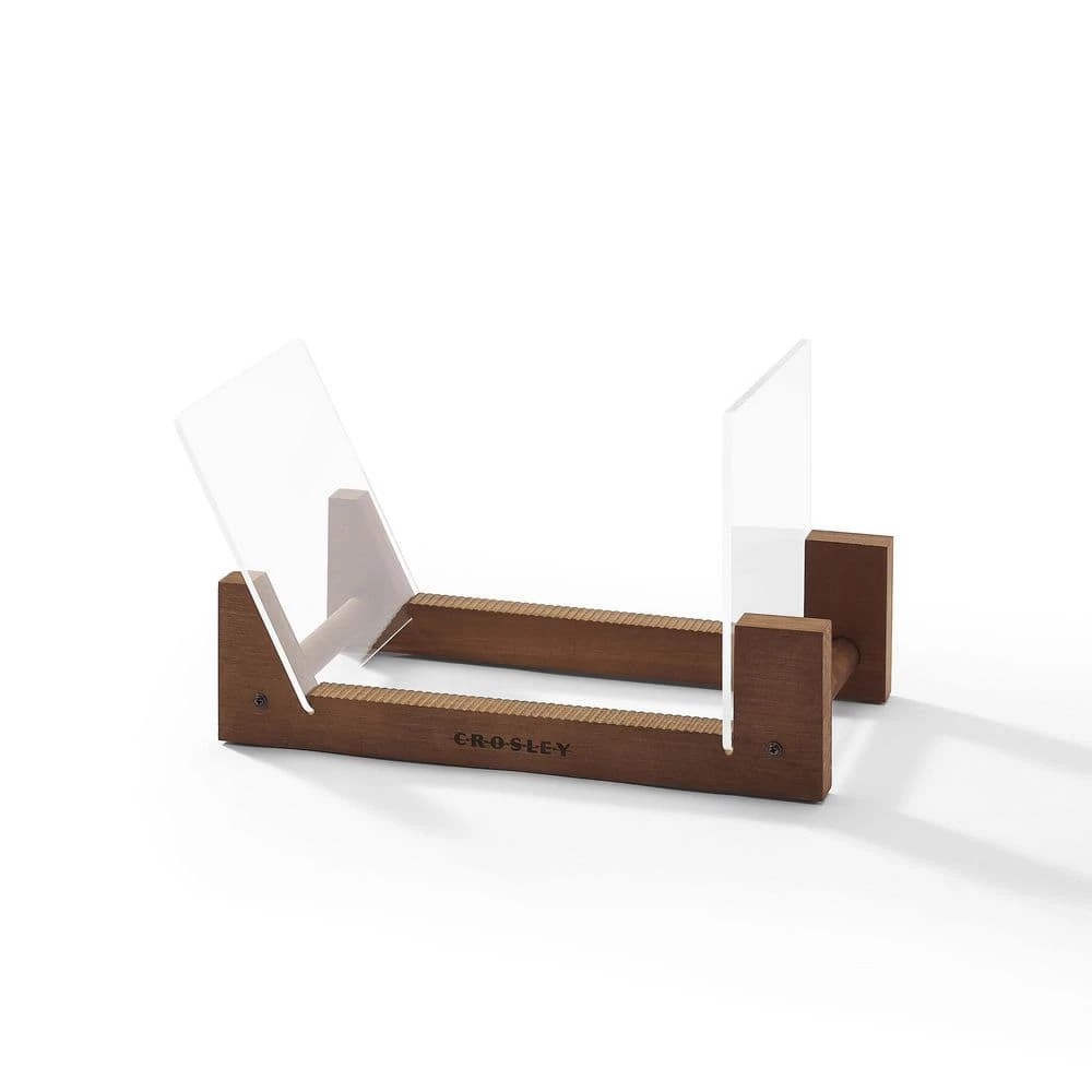 Record Storage Display Stand in Natural by Crosley 2 Record Storage Display Stand in Natural by Crosley - Image 2