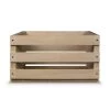 Record Storage Crate in Natural by Crosley