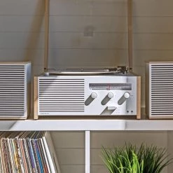 Switch II Shelf System in Natural by Crosley -Revo Shop crosley record players turntables cr6034b na 76 1000