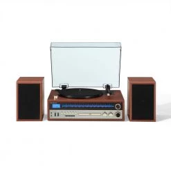 1975T Shelf System in Walnut by Crosley