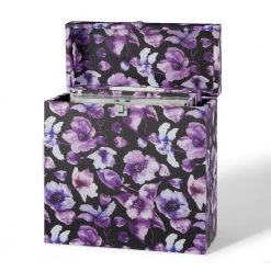 Fusion Turntable Combo in Blue Floral by Crosley -Revo Shop crosley record players turntables cr6041a bf 76 1000