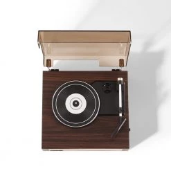 Scout Turntable in Walnut by Crosley -Revo Shop crosley record players turntables cr6042a wa fa 1000