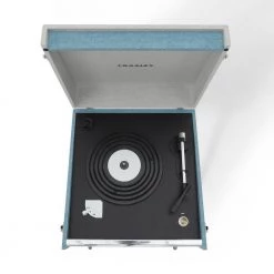 Dansette Bermuda Turntable in Tourmaline by Crosley -Revo Shop crosley record players turntables cr6233e tn fa 1000