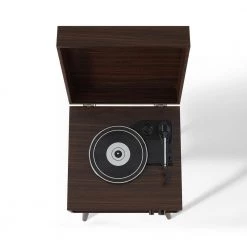 Jasper Turntable in Walnut by Crosley -Revo Shop crosley record players turntables cr6236a wa fa 1000