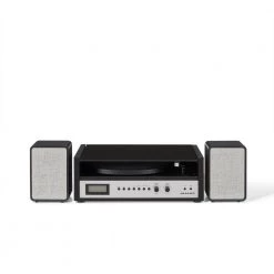 Coda Shelf System in Black by Crosley -Revo Shop crosley record players turntables cr7017b bs 4f 1000