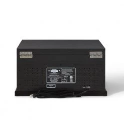 Rochester Entertainment Center in Black by Crosley -Revo Shop crosley record players turntables cr7021a bk 44 1000