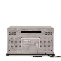 Musician Entertainment Center in Gray by Crosley -Revo Shop crosley record players turntables cr704b gy 44 1000