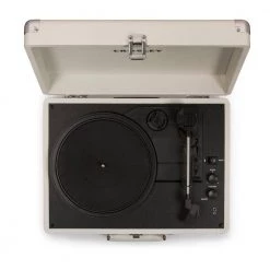 Cruiser Deluxe Turntable in White Sand by Crosley -Revo Shop crosley record players turntables cr8005d ws fa 1000