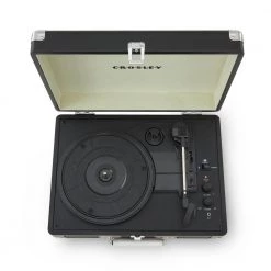 Cruiser Plus Turntable in Charcoal Black by Crosley -Revo Shop crosley record players turntables cr8005f cb fa 1000