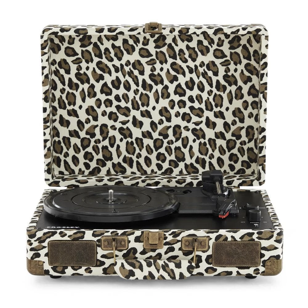 Cruiser Plus Turntable in Leopard by Crosley 1 Cruiser Plus Turntable in Leopard by Crosley