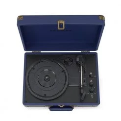 Cruiser Plus Turntable in Navy by Crosley -Revo Shop crosley record players turntables cr8005f nv fa 1000