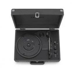 Cruiser Plus Turntable in Slate by Crosley -Revo Shop crosley record players turntables cr8005f sg fa 1000