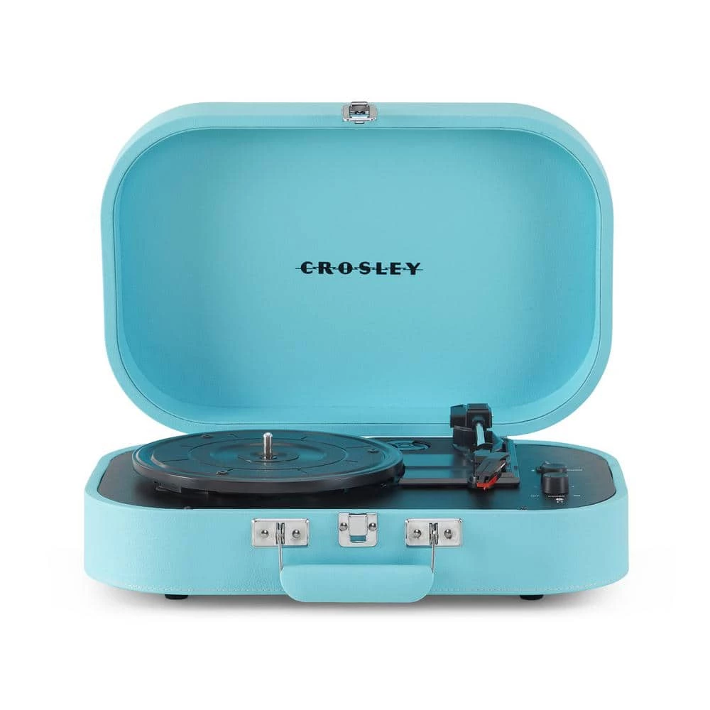 Discovery Turntable in Turquoise by Crosley 1 Discovery Turntable in Turquoise by Crosley