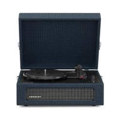 Voyager Turntable in Dark Navy by Crosley
