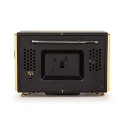 Lewis Retro Radio in Black by Crosley 11 Lewis Retro Radio in Black by Crosley -Revo Shop crosley stereo systems cr3038a bk 44 1000