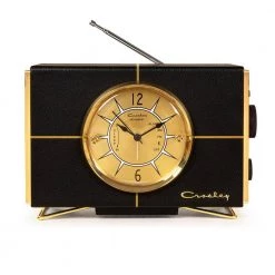 Lewis Retro Radio in Black by Crosley