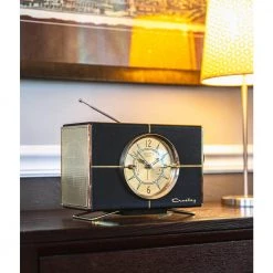 Lewis Retro Radio in Black by Crosley 13 Lewis Retro Radio in Black by Crosley -Revo Shop crosley stereo systems cr3038a bk 76 1000