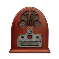Cathedral Radio Cd Player in Paprika by Crosley