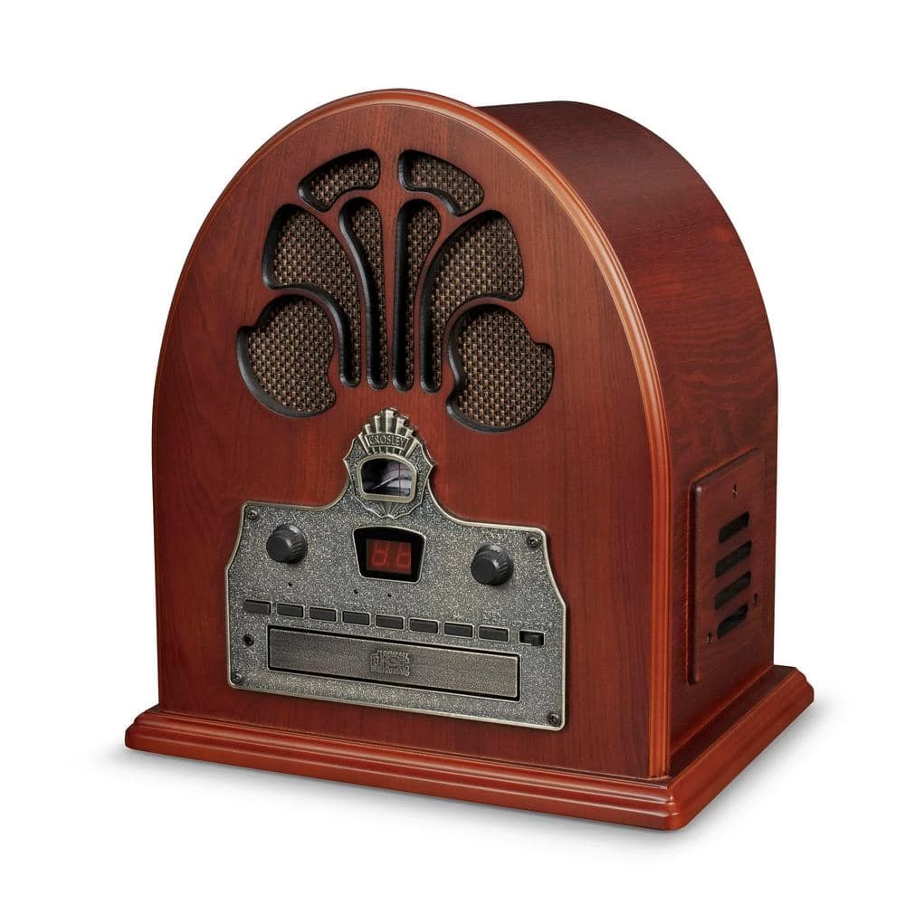 Cathedral Radio Cd Player in Paprika by Crosley 2 Cathedral Radio Cd Player in Paprika by Crosley - Image 2