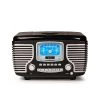 Corsair Radio Cd Player in Black by Crosley