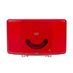 Corsair Radio Cd Player in Red by Crosley -Revo Shop crosley stereo systems cr612b re fa 1000