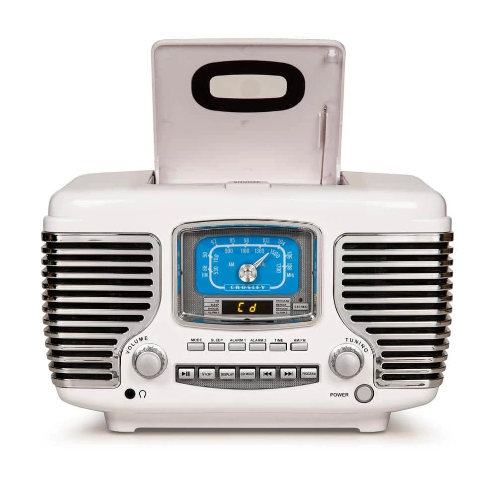 Corsair Radio Cd Player in White by Crosley 3 Corsair Radio Cd Player in White by Crosley - Image 3