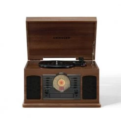 Burton Entertainment Center in Walnut by Crosley