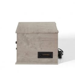 Medley Entertainment Center in Gray by Crosley -Revo Shop crosley stereo systems cr7015a gy 1f 1000