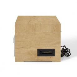 Haydn Entertainment Center in Natural by Crosley -Revo Shop crosley stereo systems cr7018a na 1f 1000