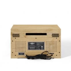 Haydn Entertainment Center in Natural by Crosley -Revo Shop crosley stereo systems cr7018a na 44 1000