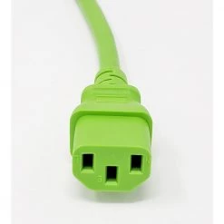6 ft. 18 AWG AC Power Extension Cord UL Approved C13 to C14 in Green (2 per Box) by Micro Connectors, Inc -Revo Shop green micro connectors inc general purpose cords m05 113eulg 2p 44 1000