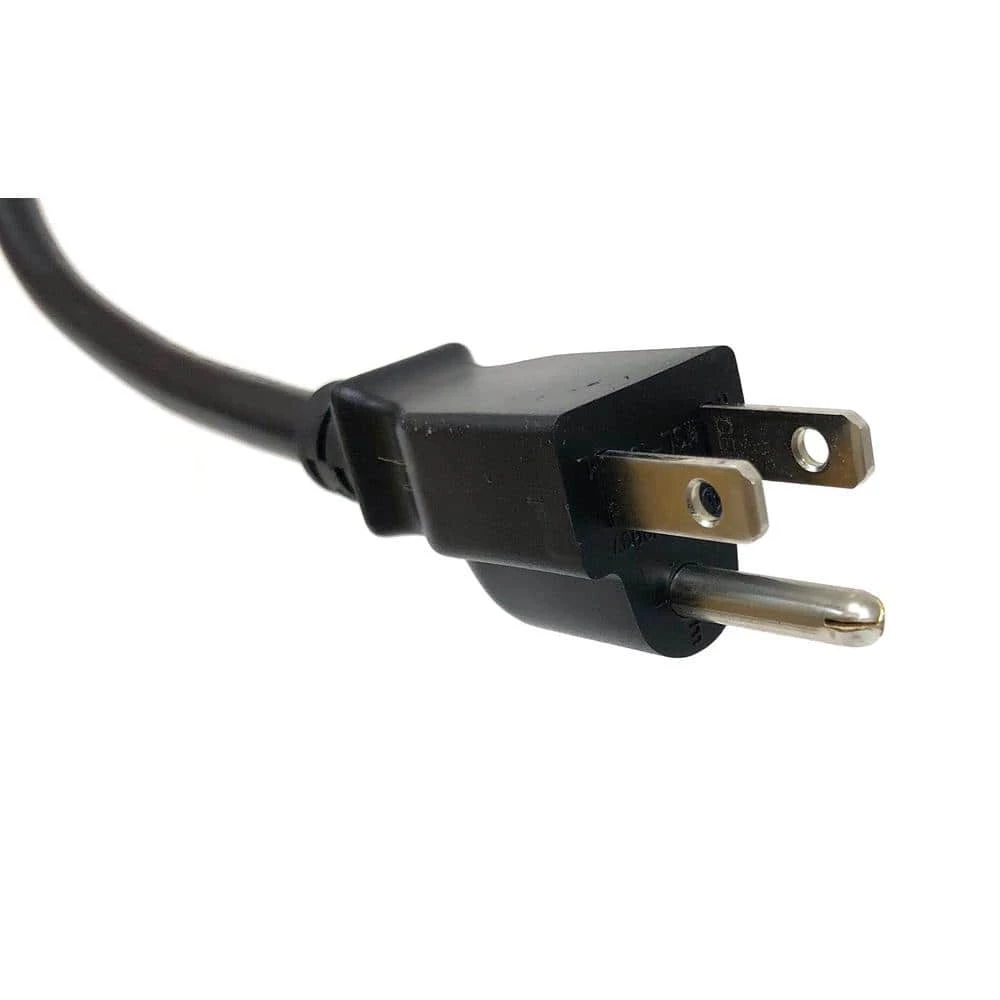 6 ft. NEMA 5-15P to C13 Universal AC Power Cord, UL Approved 18AWG/3 Conductors- Black (2 per Box) by Micro Connectors, Inc 4 6 ft. NEMA 5-15P to C13 Universal AC Power Cord, UL Approved 18AWG/3 Conductors- Black (2 per Box) by Micro Connectors, Inc - Image 4