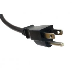 3 ft. 18AWG/3-Conductors Black Universal AC Power Cord (NEMA 5-15P to C13) (2-Pack) by Micro Connectors, Inc -Revo Shop micro connectors inc appliance extension cords m05 123ul 2p 1f 1000