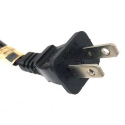 6 ft. 18AWG 2-Prong Notebook/TV/ Power Cord, UL Approved (2 per box) by Micro Connectors, Inc -Revo Shop micro connectors inc appliance extension cords m05 125 2p 4f 1000