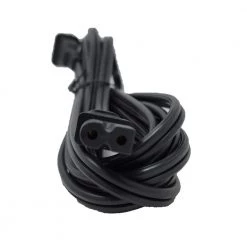 10 ft. 18AWG 2-Prong Polarized Notebook Power Cord NEMA 1-15P To C7 (2-Pack) by Micro Connectors, Inc -Revo Shop micro connectors inc appliance extension cords m05 125s10 2p 44 1000