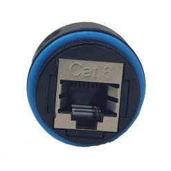Cat6 (UTP/STP) Waterproof RJ45 Shielded Coupler (2-Pack) by Micro Connectors, Inc -Revo Shop micro connectors inc cable connectors c20 110l56wp 2p fa 1000