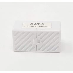 Cat6 Ethernet Coupler UL Listed in White (5-Pack) by Micro Connectors, Inc -Revo Shop micro connectors inc cable connectors c20 110l6w 5 4f 1000