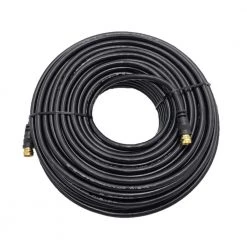 100 ft. 18 AWG F-TYPE RG-6 Shielded Coaxial Cable by Micro Connectors, Inc