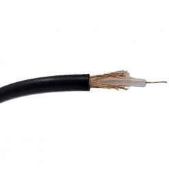 50 ft. 50 Ohm Solid-Shielded Bulk Coaxial Cable by Micro Connectors, Inc