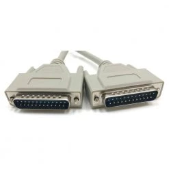 10 ft. RS-232 DB25 Male to Male Serial Cable by Micro Connectors, Inc