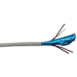 50 ft. 24 AWG/4 Conductors Gray Stranded Shielded RS-232 Cable by Micro Connectors, Inc -Revo Shop micro connectors inc data cables m110 4c24g 50 1f 1000