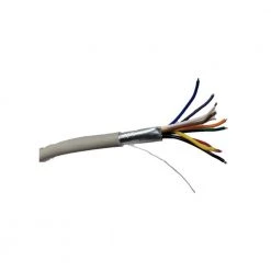 500 ft. 24 AWG/9 Conductors Gray Stranded Shielded RS-232 Cable by Micro Connectors, Inc -Revo Shop micro connectors inc data cables m110 9c24g 500 1f 1000
