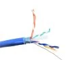 Micro Connectors 1000 ft. Blue Solid Shielded (STP) CAT6 Outdoor UV Resistant Bulk Ethernet Cable by Micro Connectors, Inc